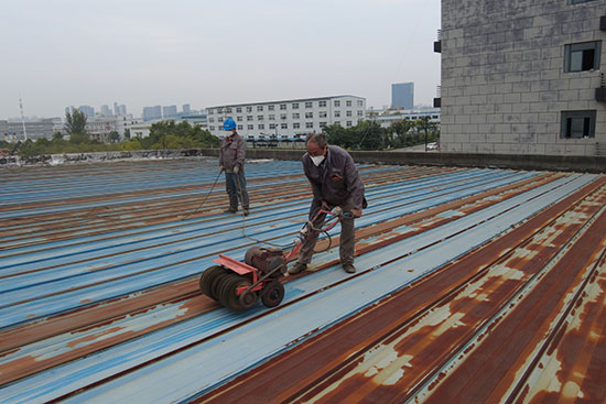 廠房金屬屋面防水施工